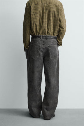 WAXED FINISH TROUSERS - Image 3