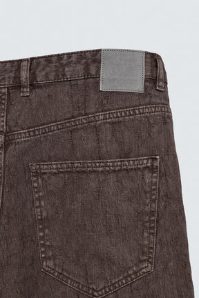 FADED PRINT BAGGY FIT TROUSERS - Image 8