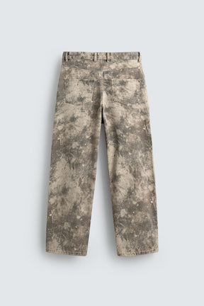 ABSTRACT PRINT BAGGY FIT TROUSERS - Image 8