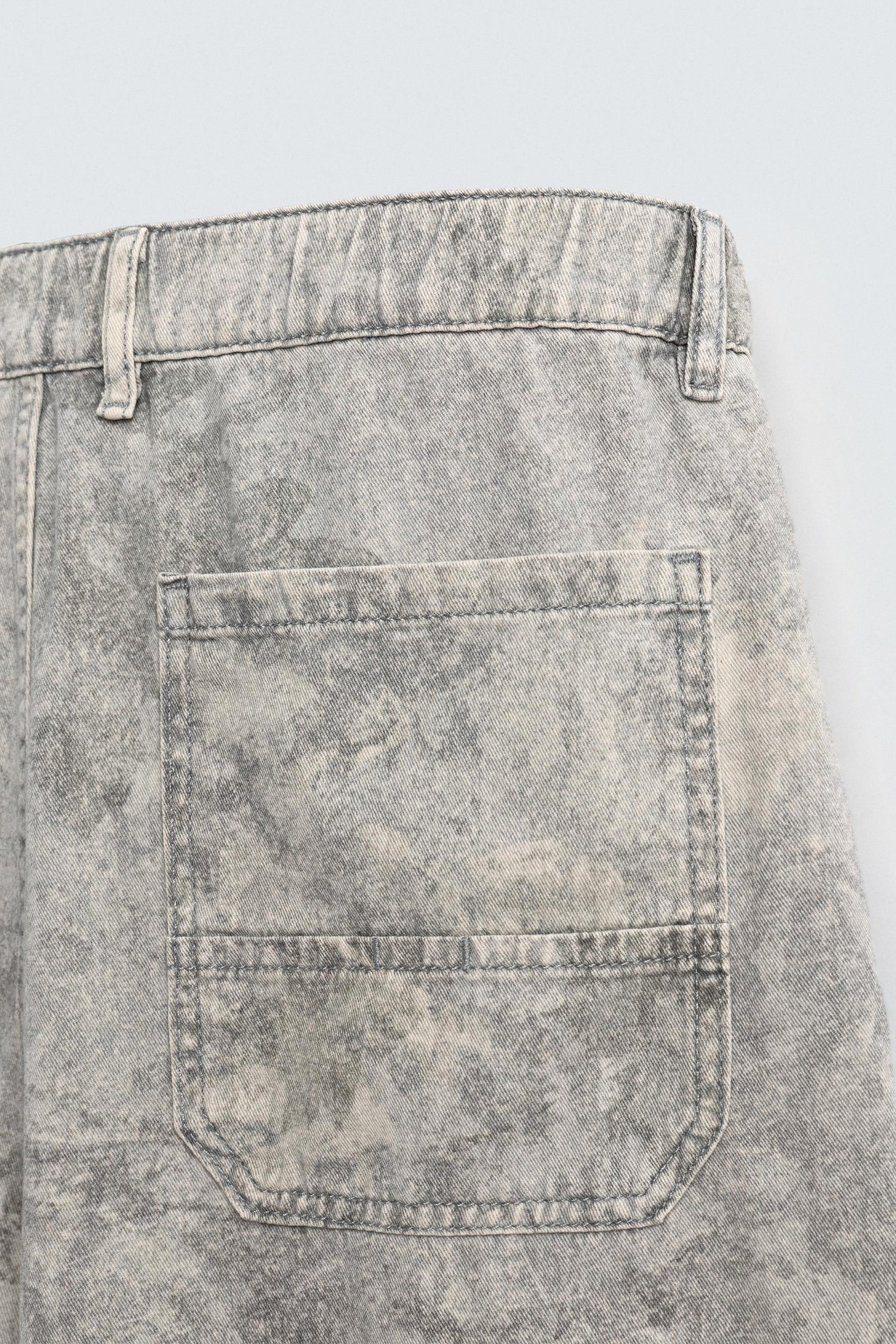 ABSTRACT PRINT RELAXED FIT TROUSERS - Image 8