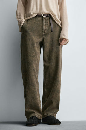 ABSTRACT PRINT CARPENTER TROUSERS - Image 5