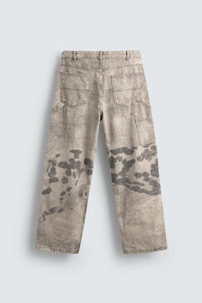 DALMATIAN PRINT CARPENTER TROUSERS - Image 7