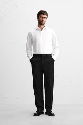 SLIM FIT TEXTURED SHIRT - Image 1