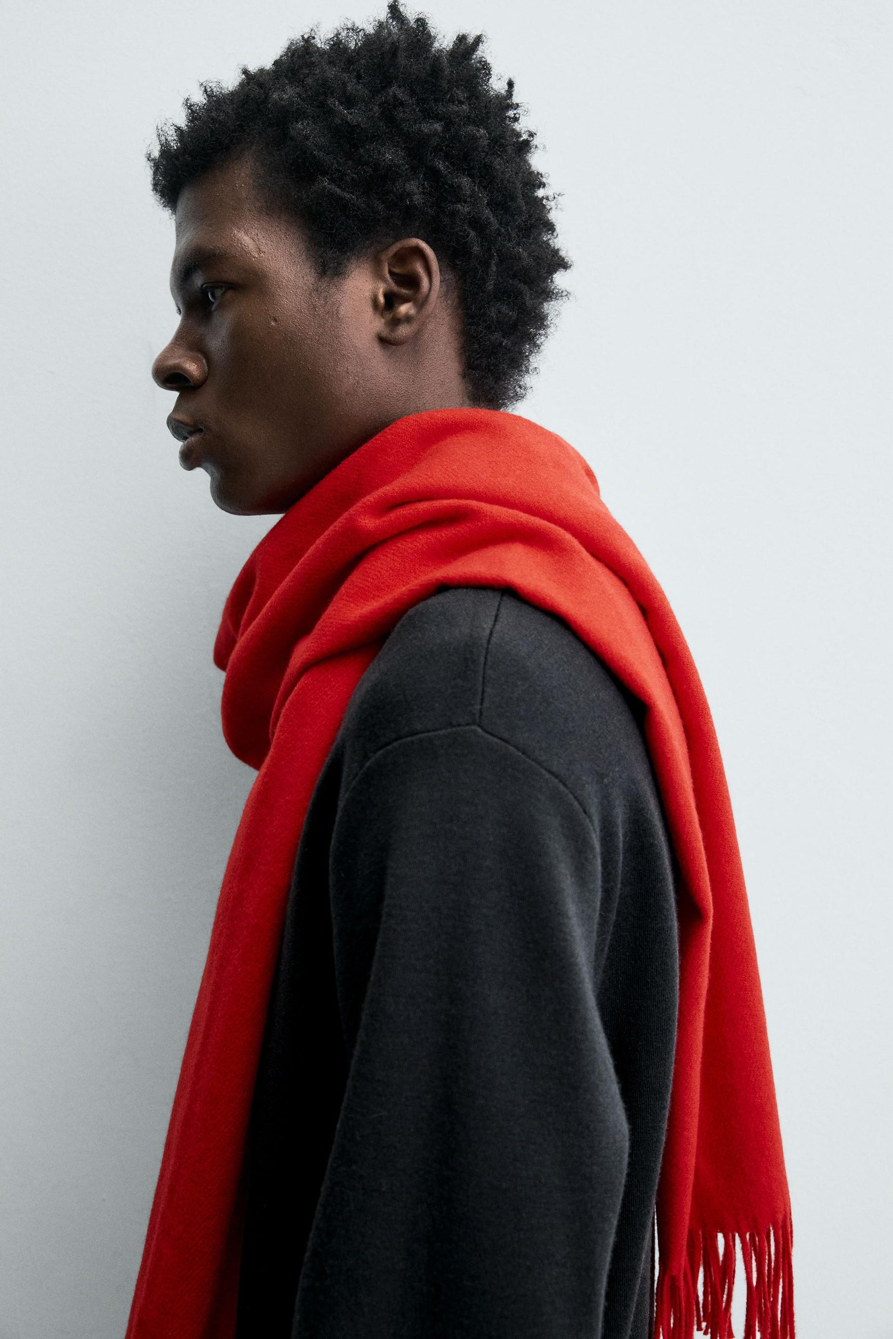 FRINGED SCARF - Image 2