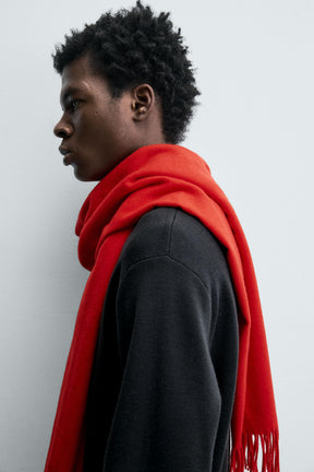 FRINGED SCARF - Image 2