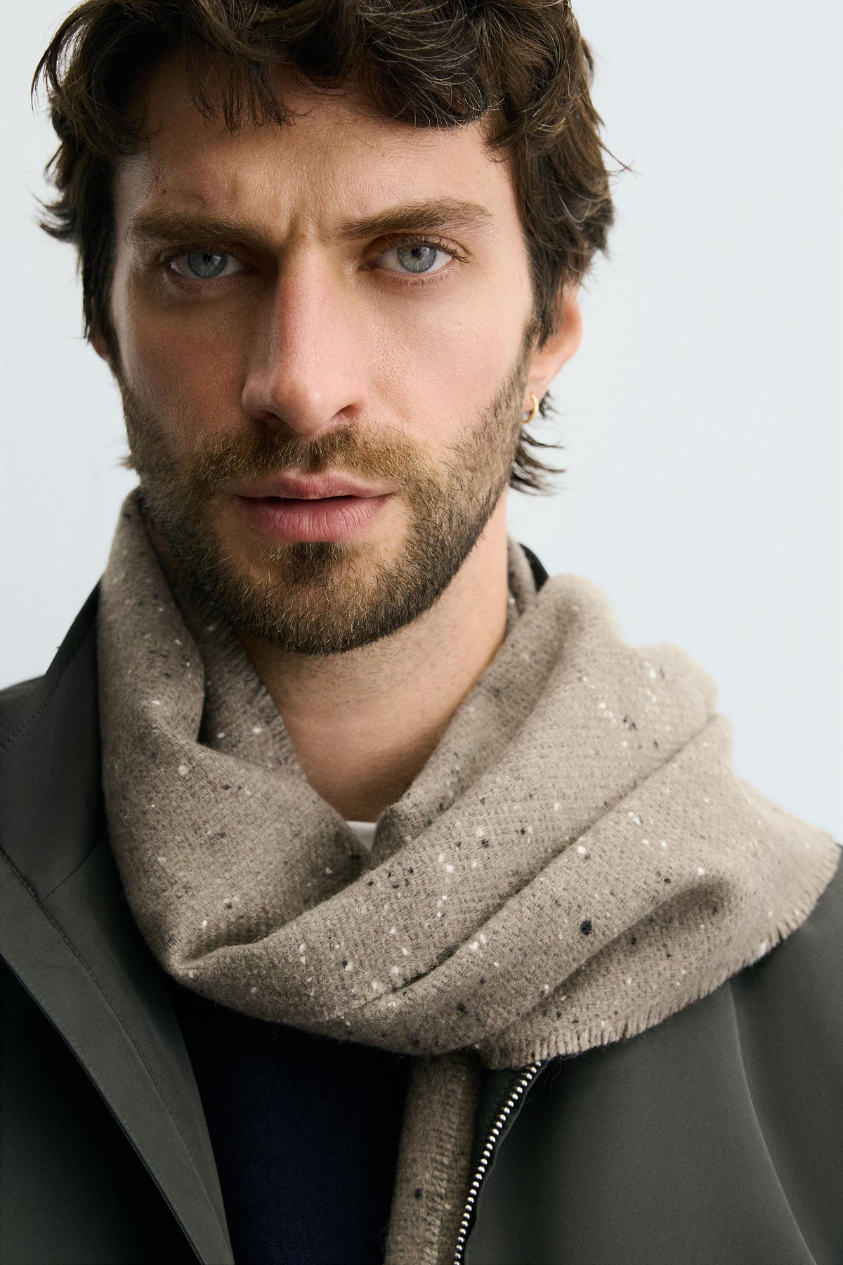 SLUB TEXTURE SCARF - Image 2