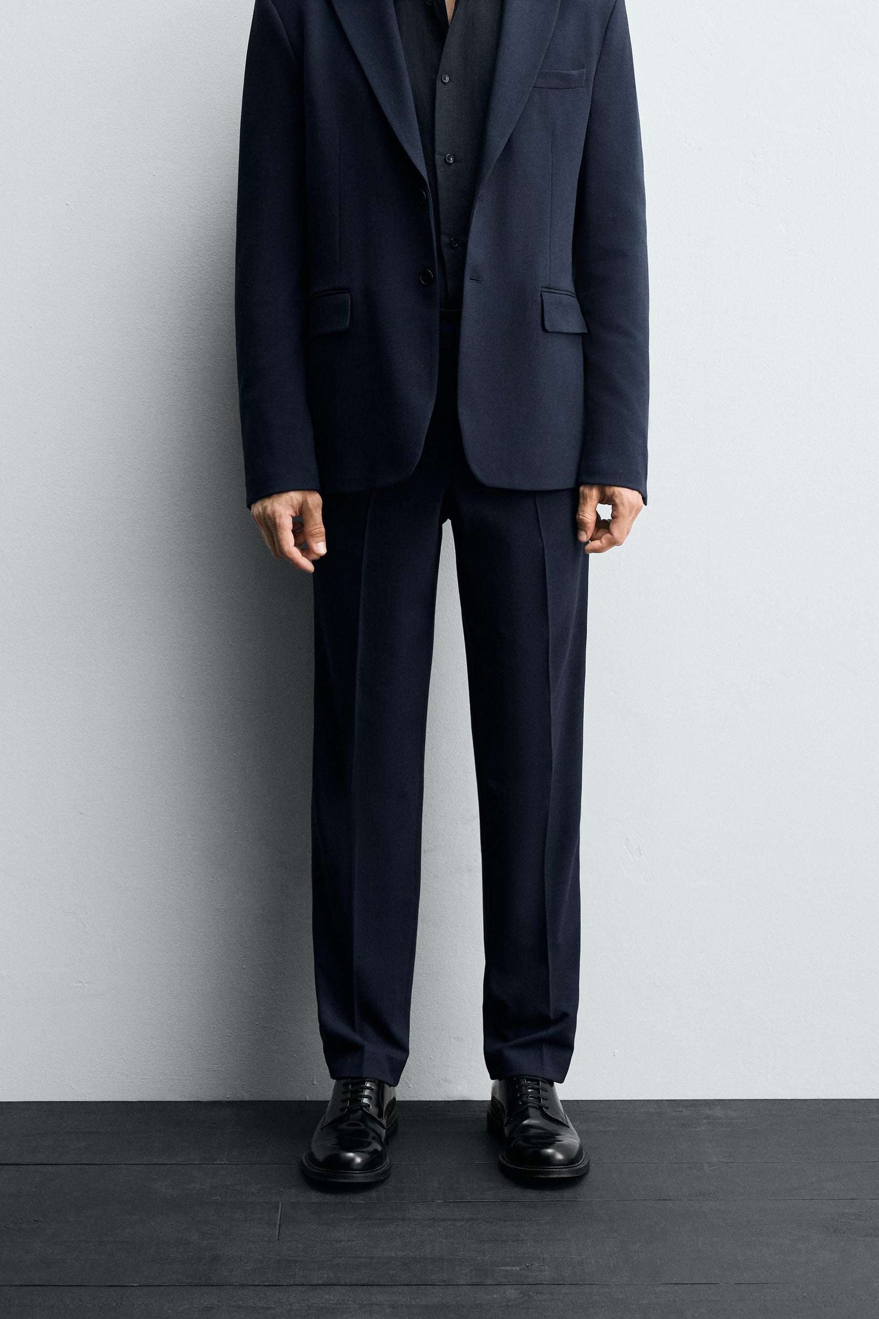 SLIM FIT SUIT TROUSERS - Image 2