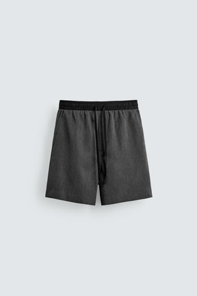 CONTRAST WAIST BERMUDA SHORTS - Image 6