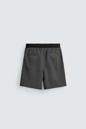 CONTRAST WAIST BERMUDA SHORTS - Image 7