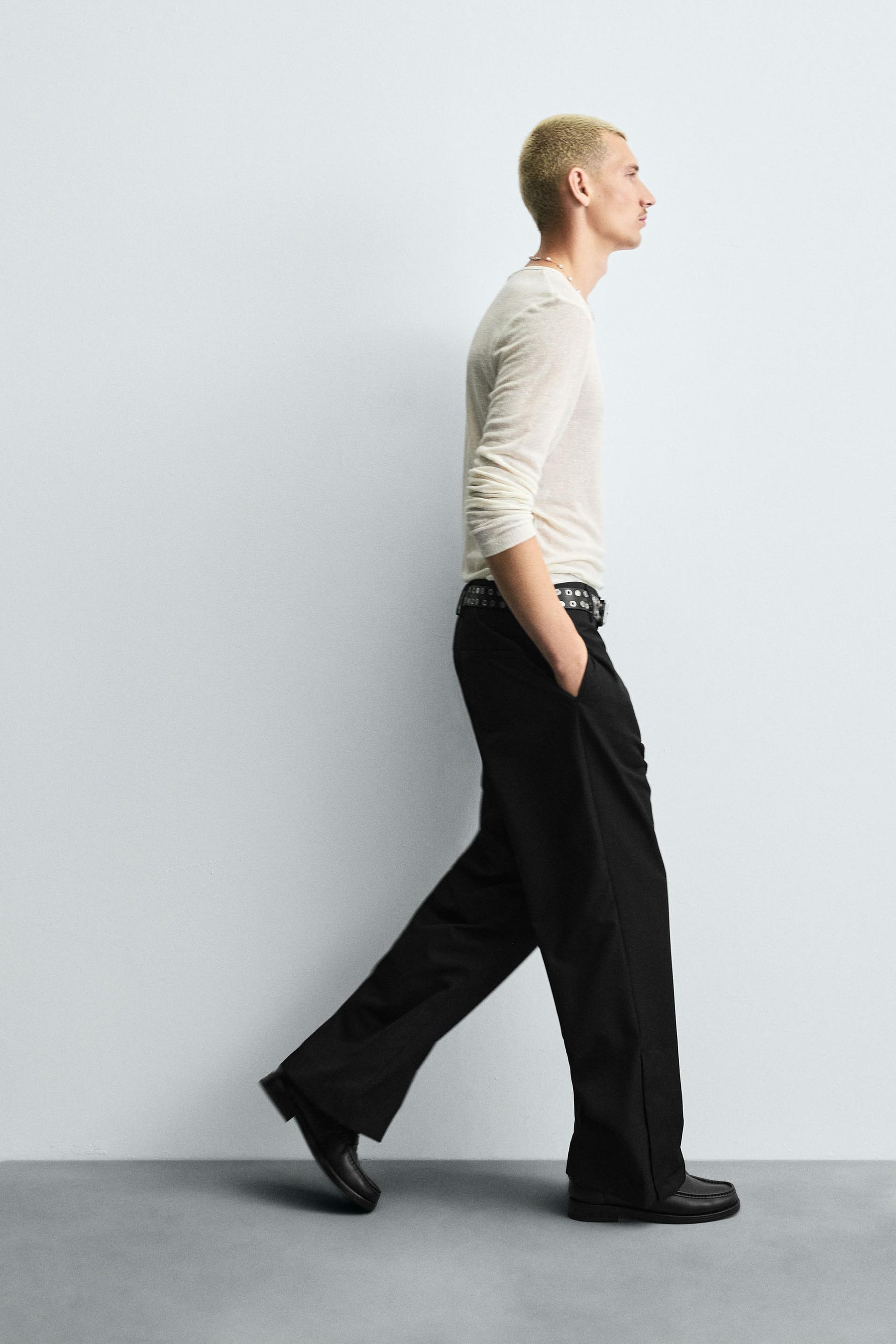 FLARE FIT TROUSERS - Image 6