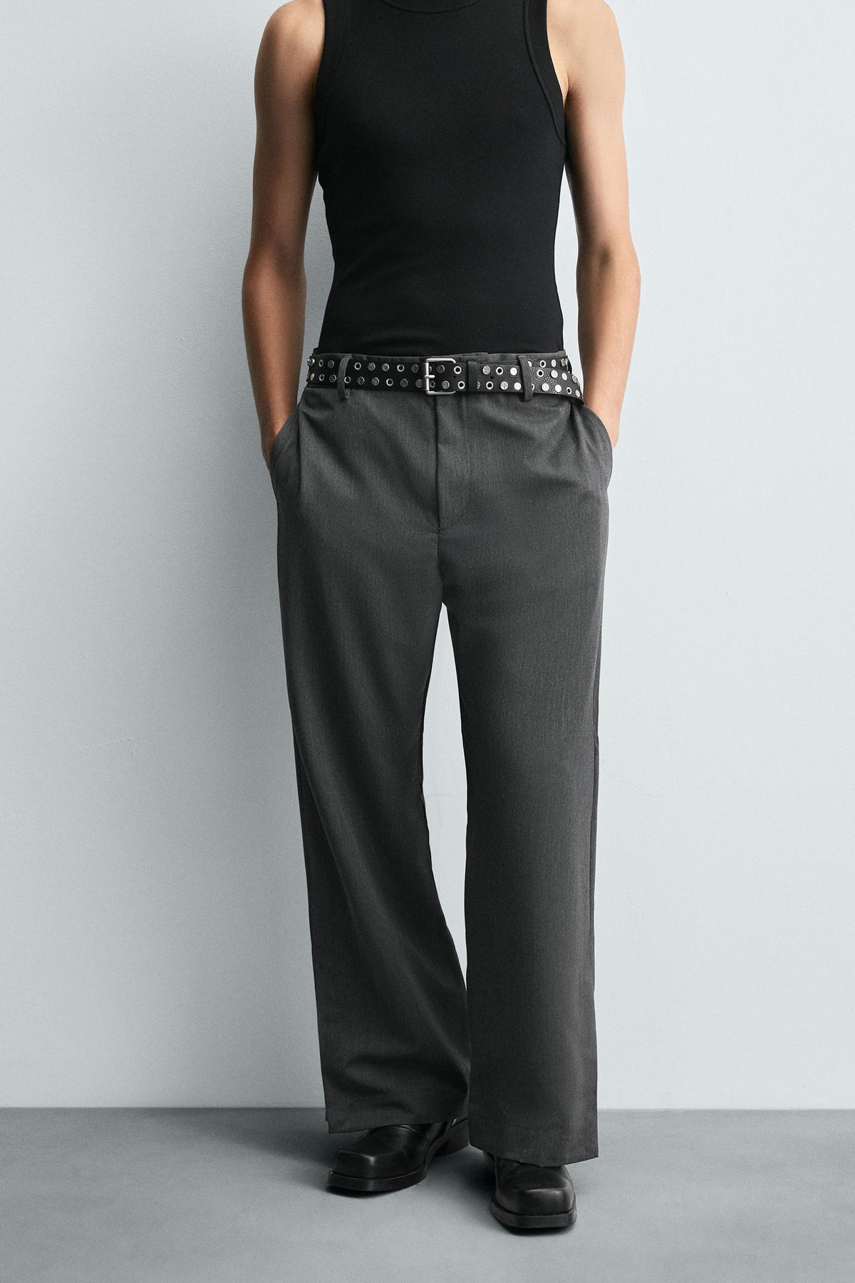 FLARE FIT TROUSERS - Image 2