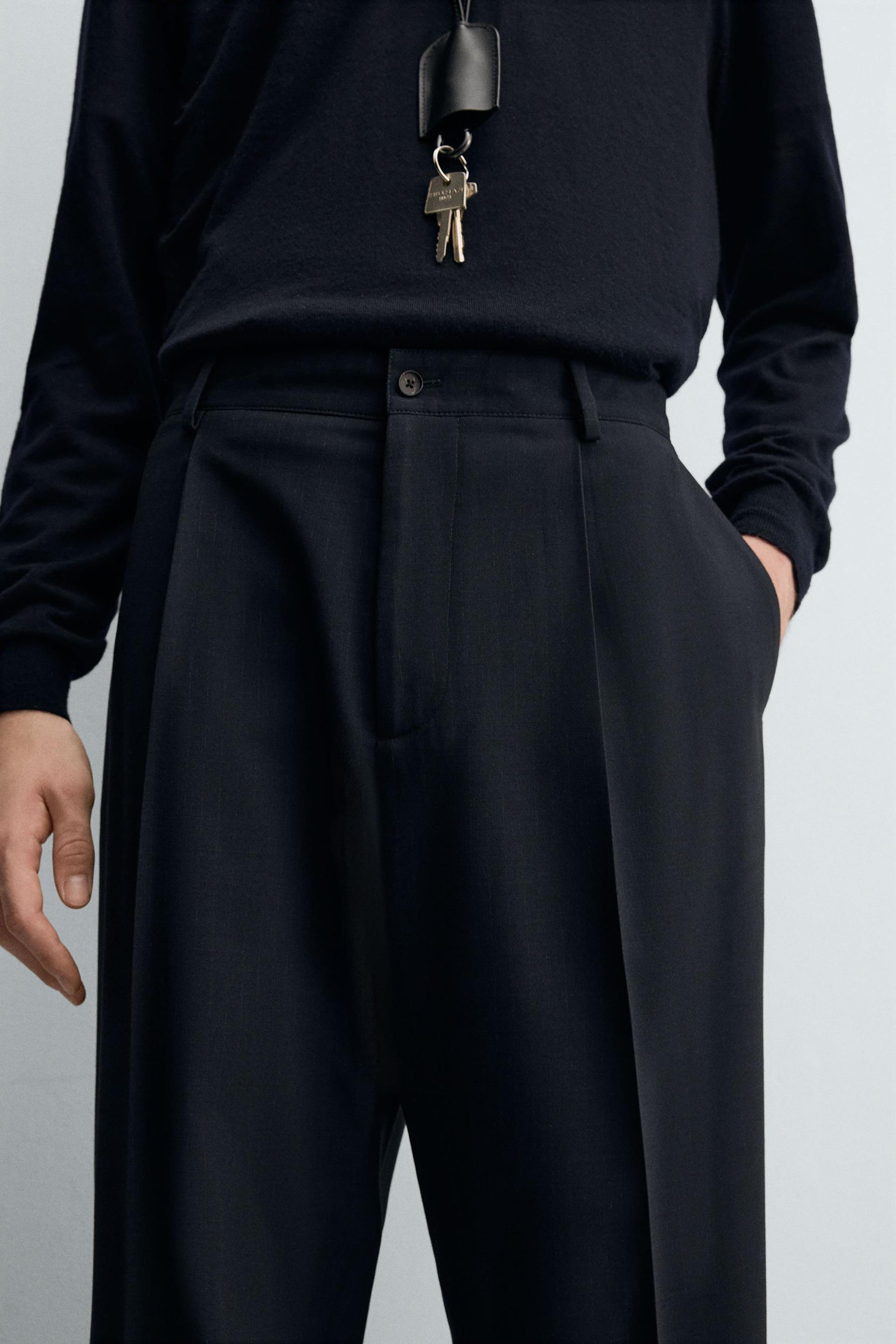 STRIPED SUIT TROUSERS - Image 6