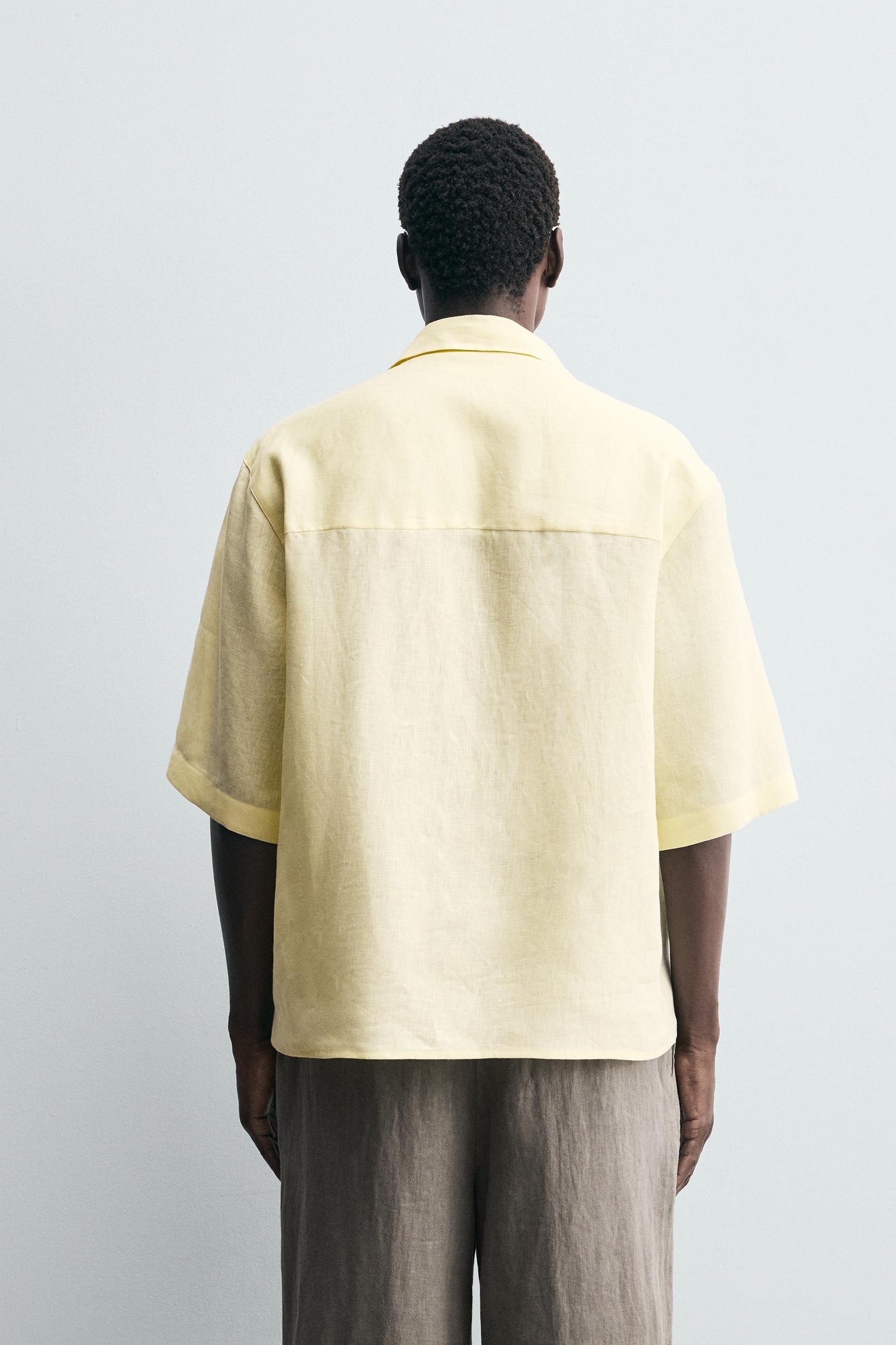 100% LINEN POLO SHIRT - Image 3