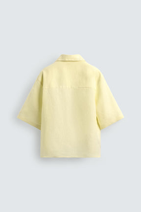 100% LINEN POLO SHIRT - Image 9