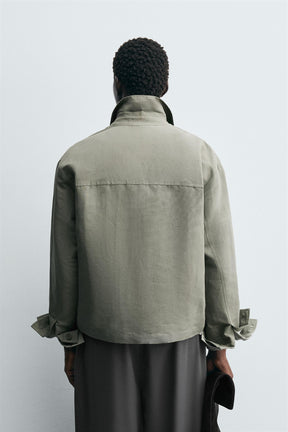 Boxy Pocket Overshirt