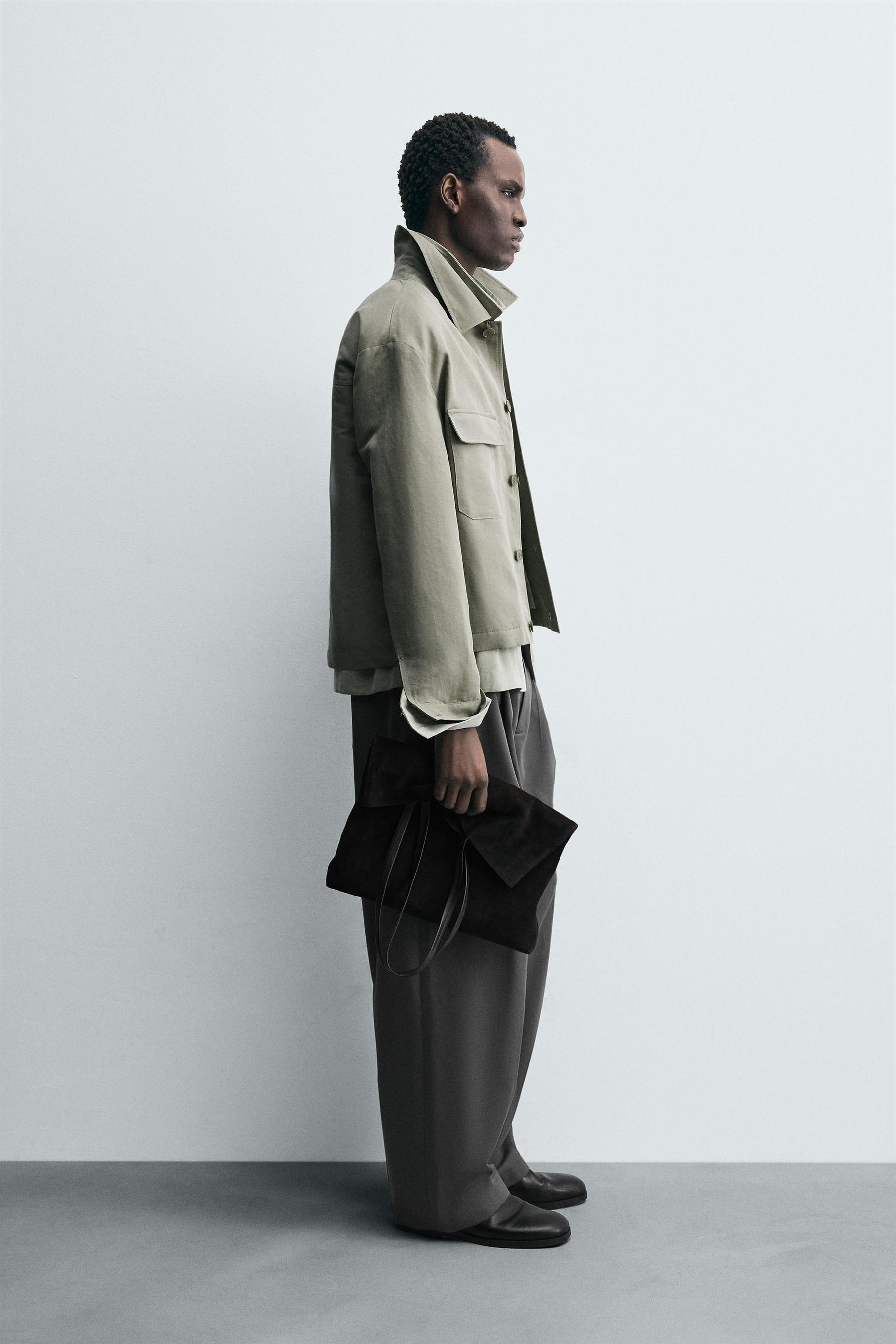 Boxy Pocket Overshirt