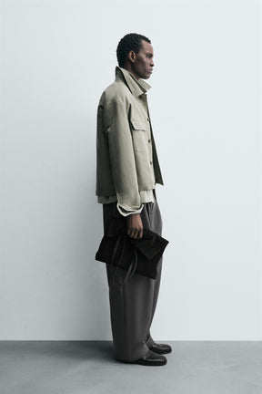 BOXY FIT OVERSHIRT WITH POCKETS - Image 4