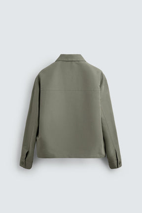 Boxy Pocket Overshirt