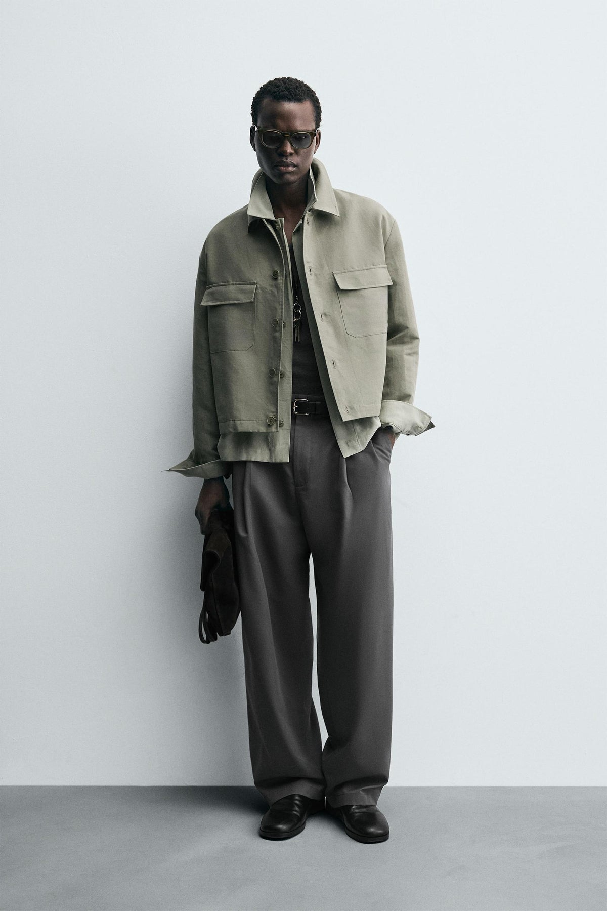 Boxy Pocket Overshirt