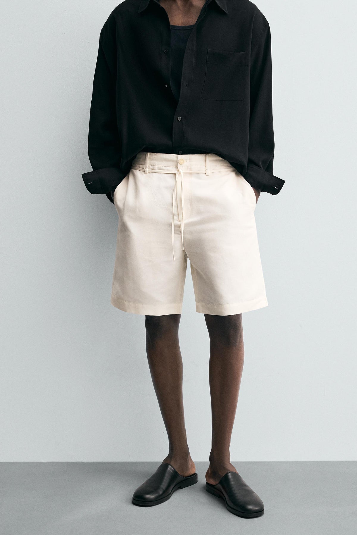 BERMUDA SHORTS WITH CORD - Image 2