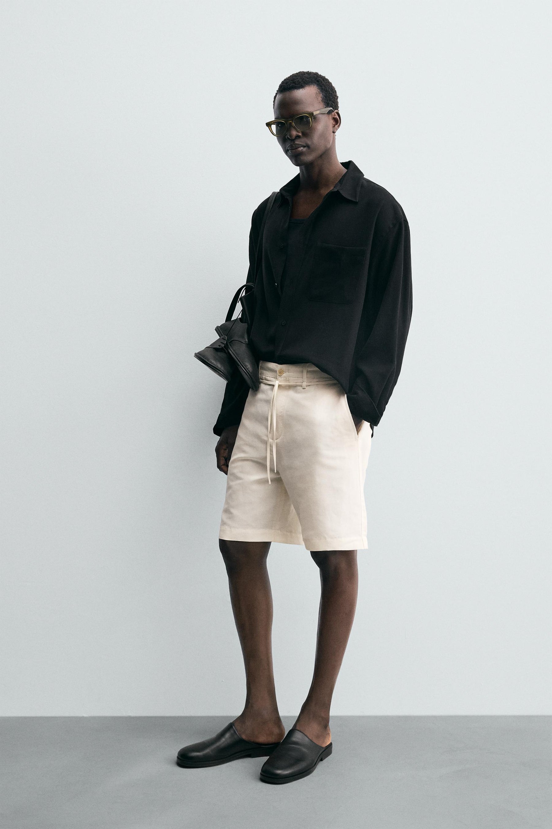 BERMUDA SHORTS WITH CORD - Image 4