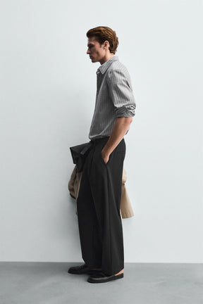 STRIPED TEXTURED SHIRT - Image 4