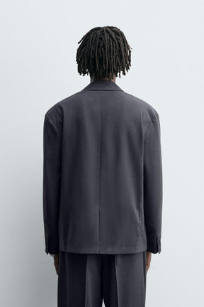 DOUBLE-BREASTED SUIT BLAZER - Image 3