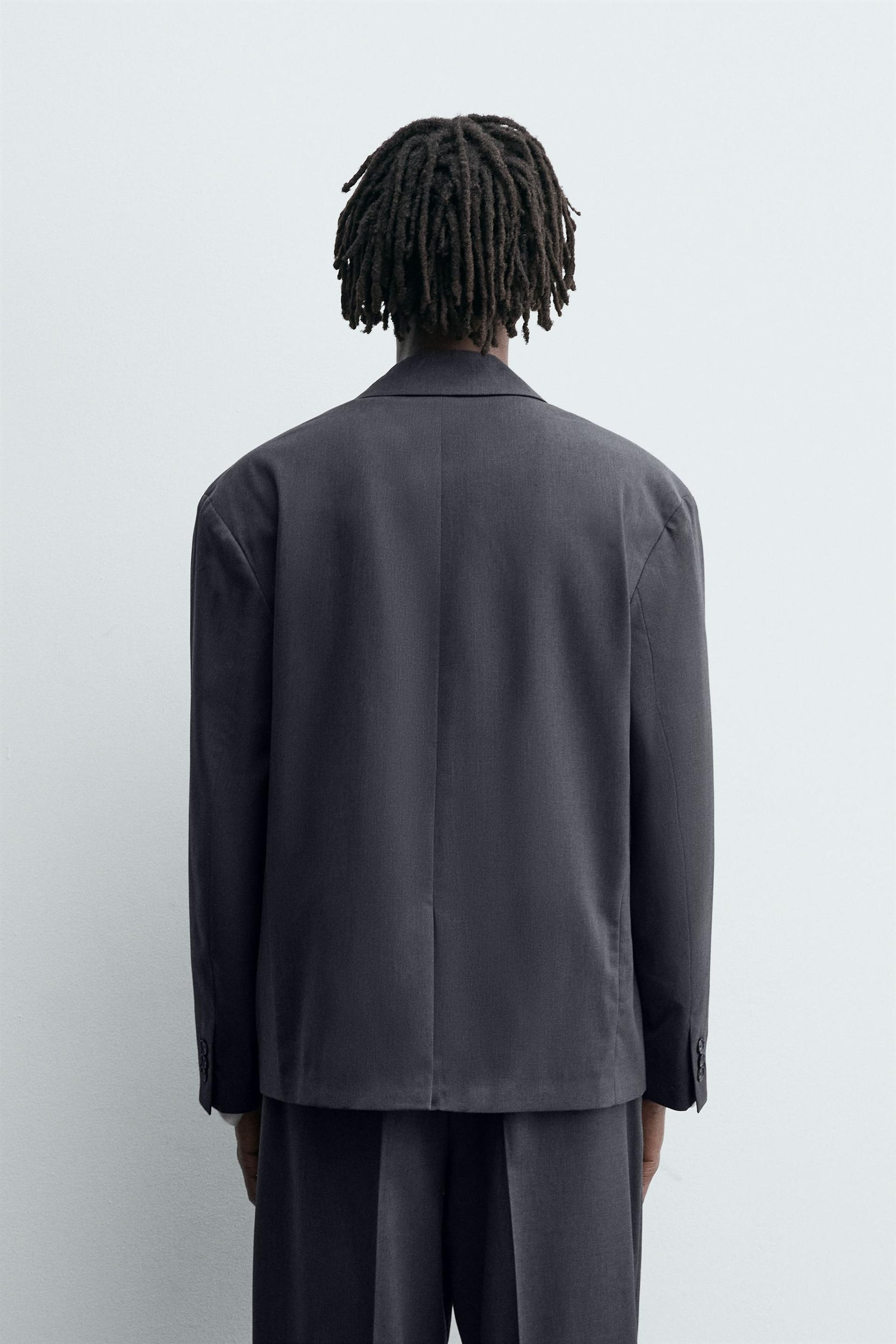 DOUBLE-BREASTED SUIT BLAZER - Image 3