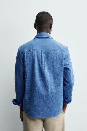 WASHED STRIPED SHIRT - Image 3