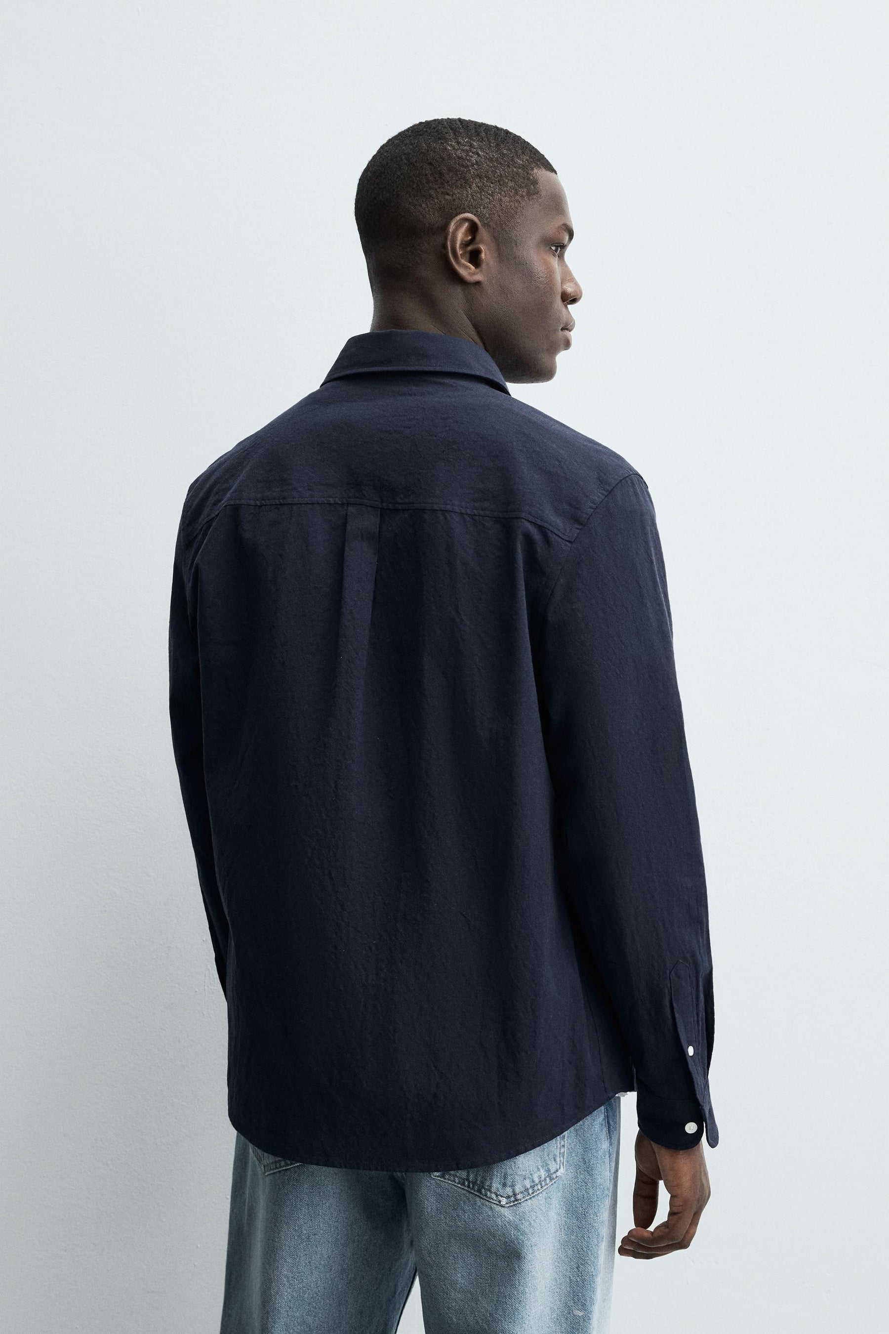 WASHED STRIPED SHIRT - Image 3