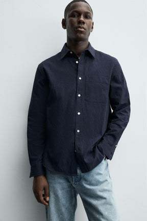 WASHED STRIPED SHIRT - Image 5