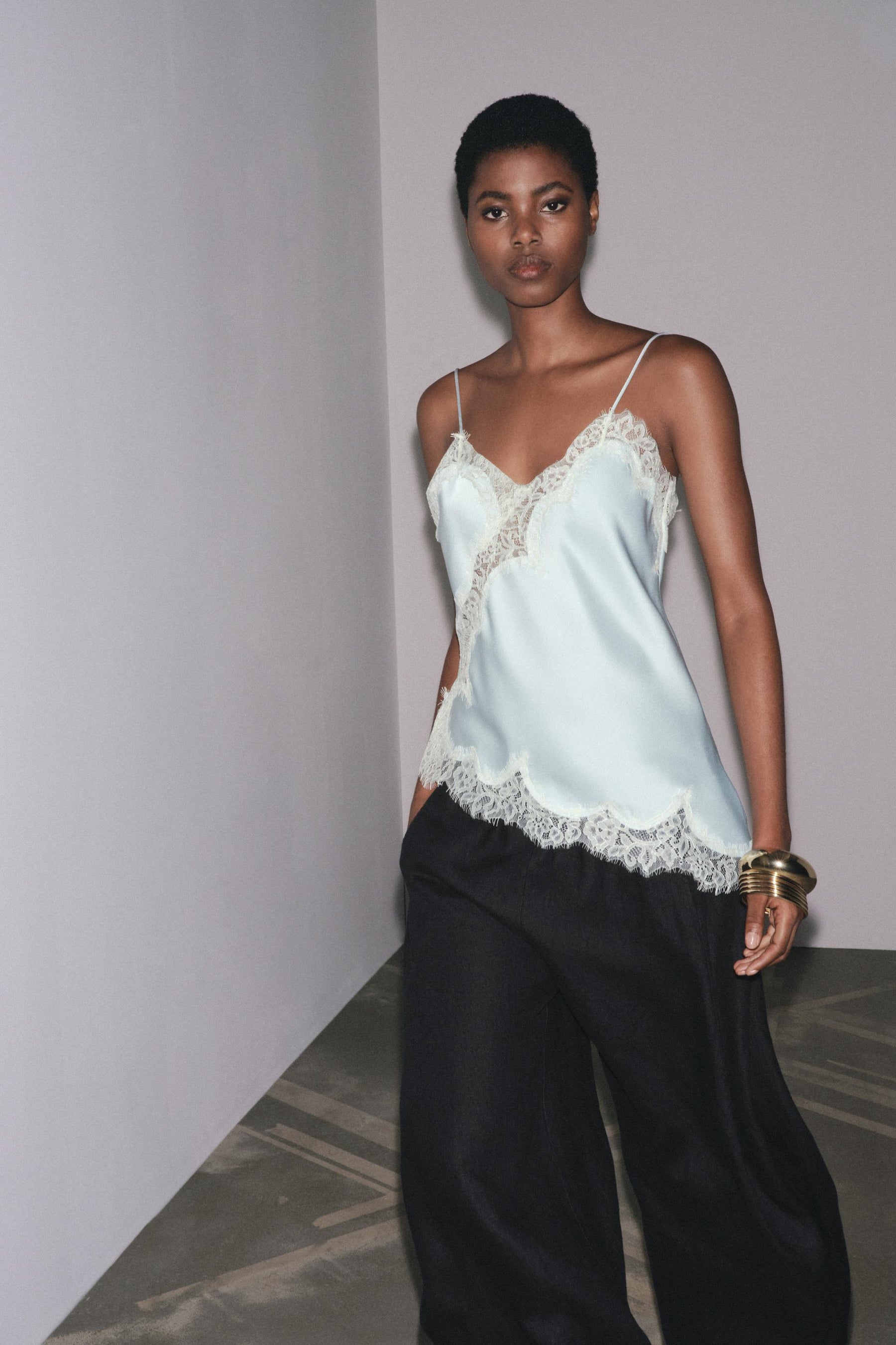 Linen Volume Trousers