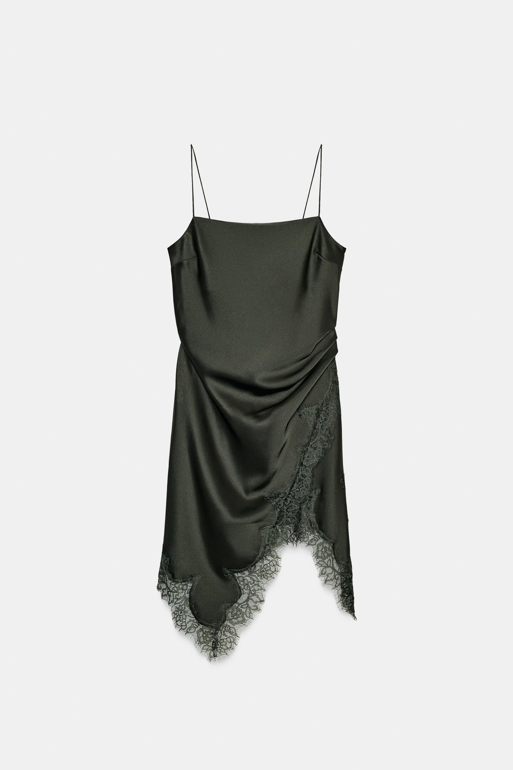 Lace-trimmed camisole top