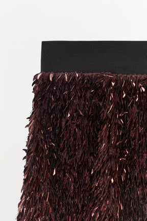 Sequin Shorts with Contrast