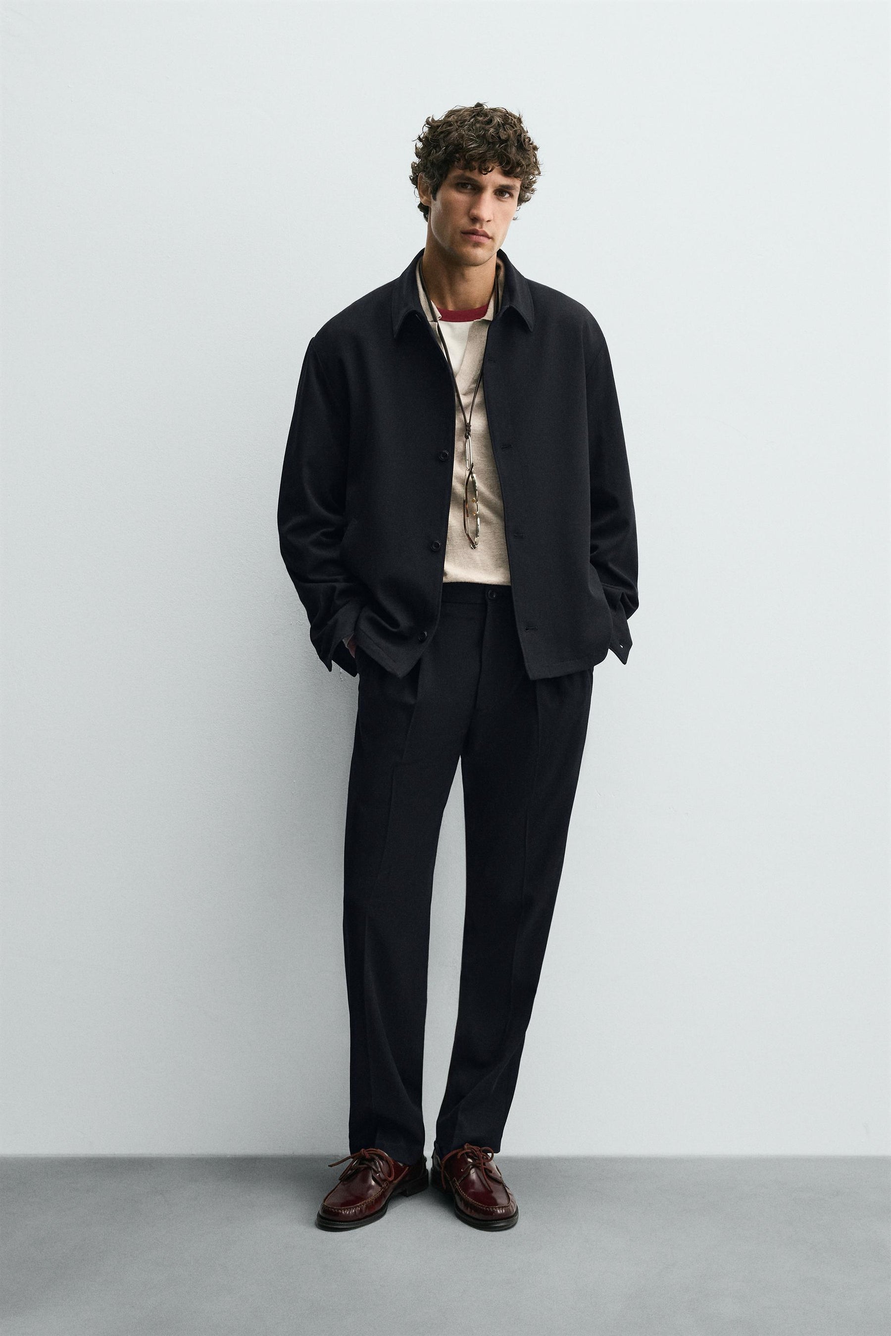 REGULAR FIT OVERSHIRT - Image 1