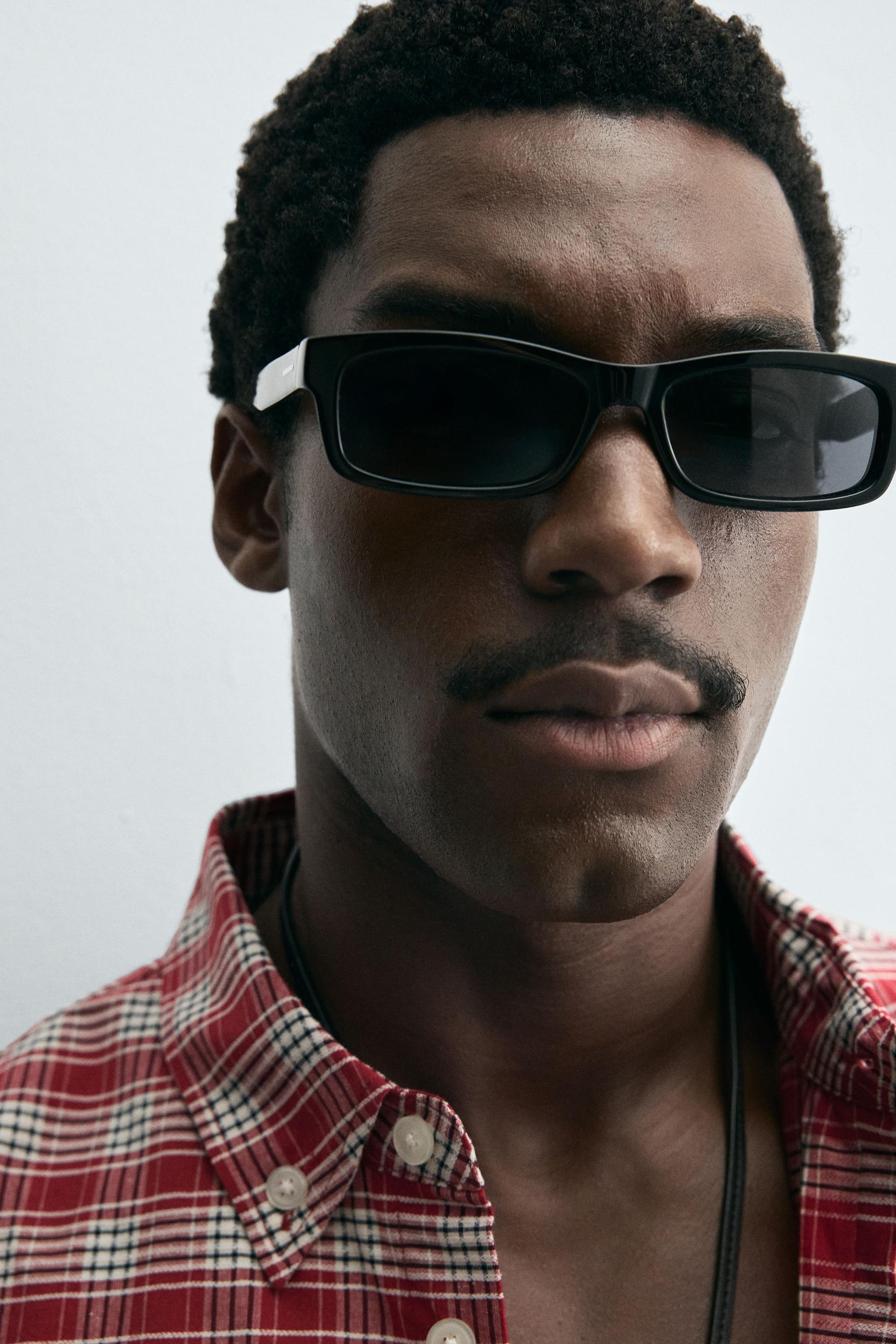 CHECK BUTTON-DOWN COLLAR SHIRT - Image 6