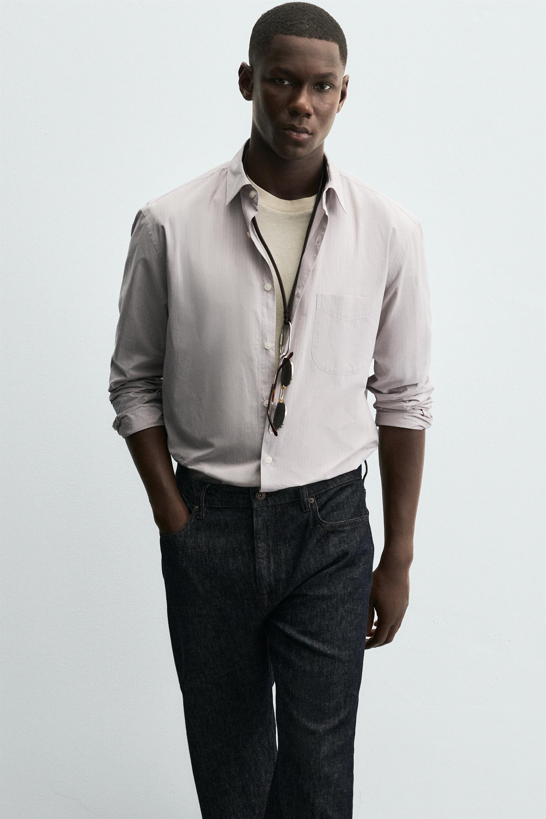 STRIPED JACQUARD SHIRT - Image 7