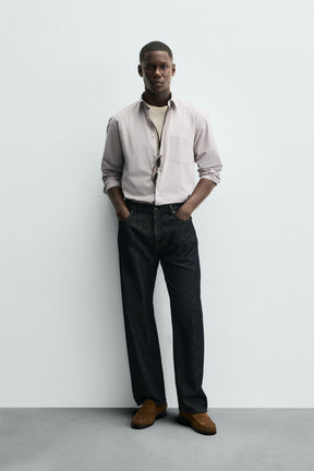 STRIPED JACQUARD SHIRT - Image 1