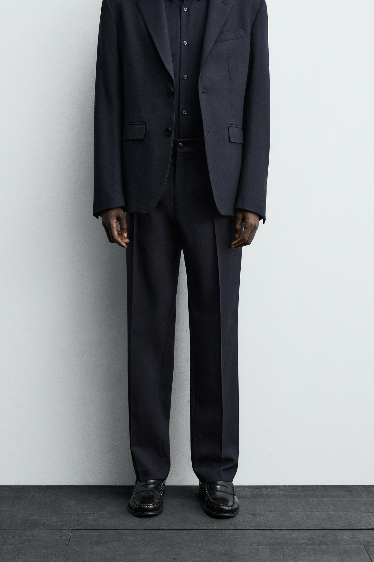 WOOL SUIT TROUSERS - Image 2