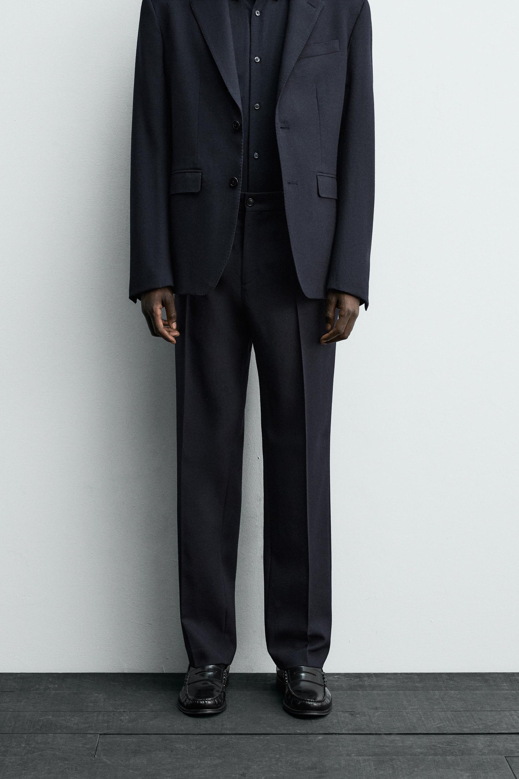 WOOL SUIT TROUSERS - Image 2