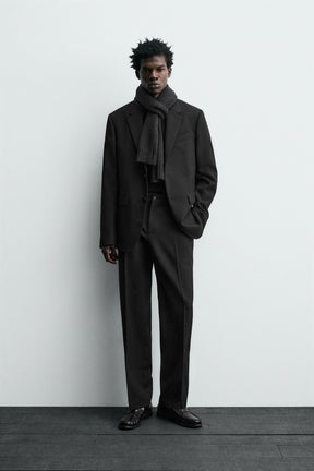 WOOL SUIT TROUSERS - Image 1