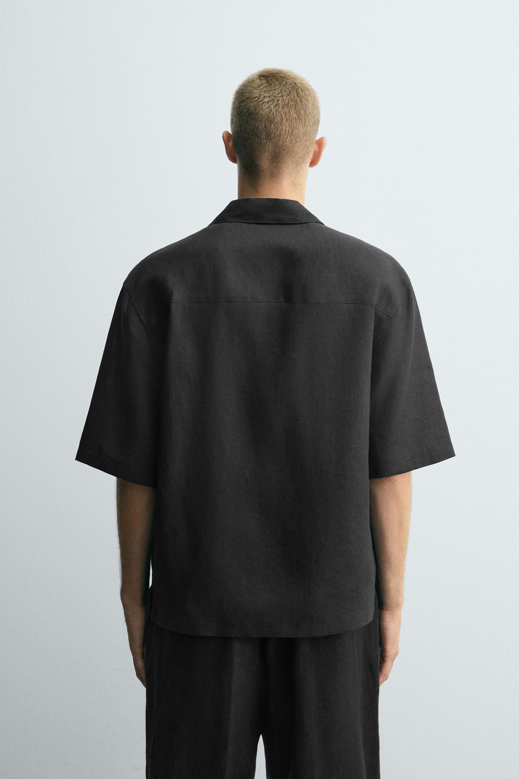 100% LINEN KIMONO SHIRT - Image 3