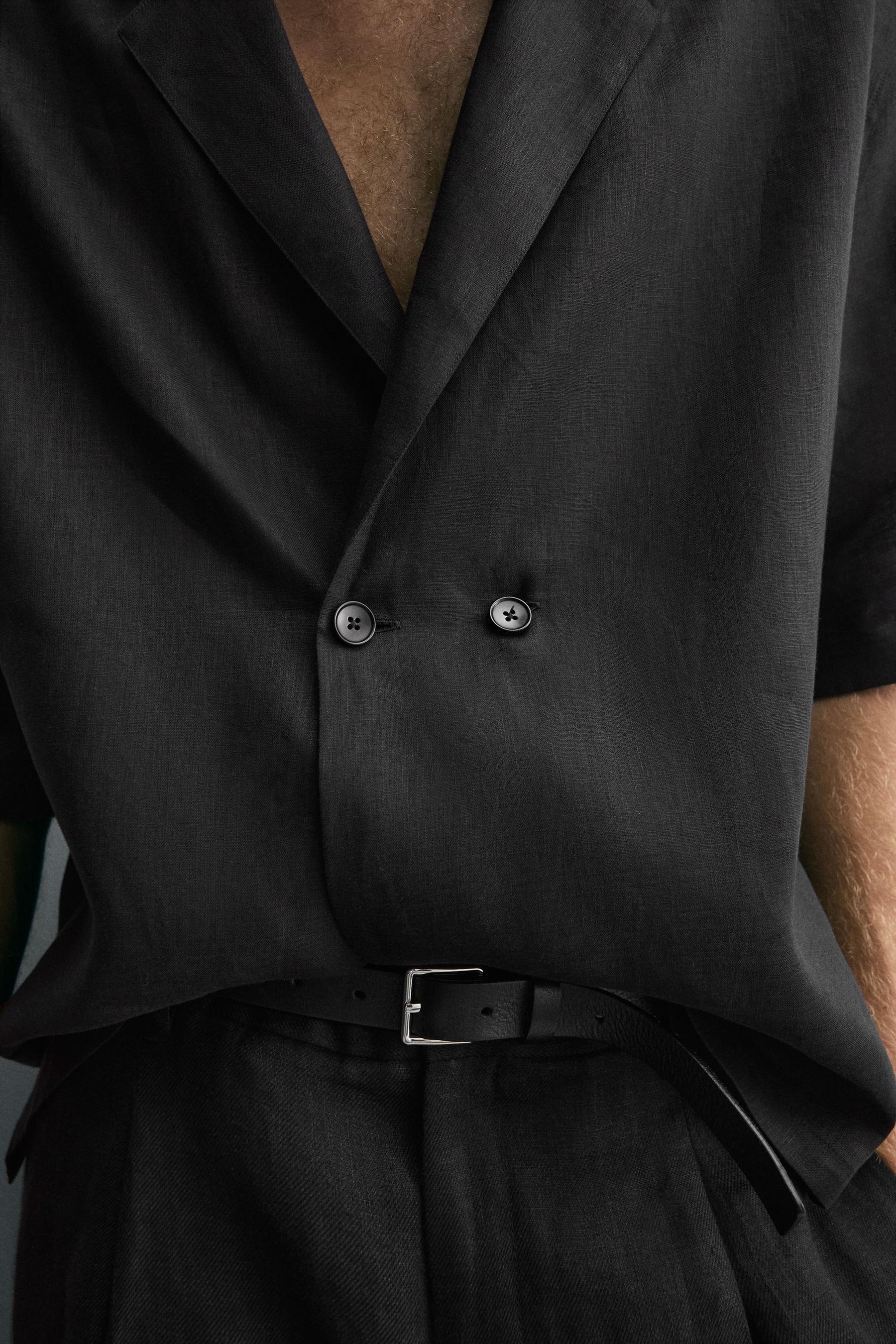 100% LINEN KIMONO SHIRT - Image 6