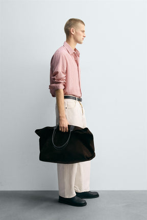 STRIPED FLOWING SHIRT - Image 4