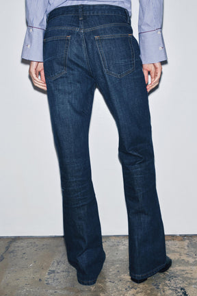 Low-Rise Bootcut Jeans