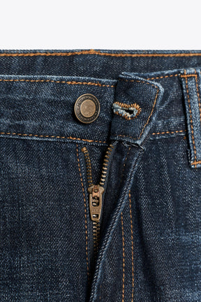 Low-Rise Bootcut Jeans