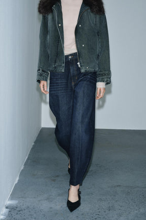 Barrel High-Waist Jeans