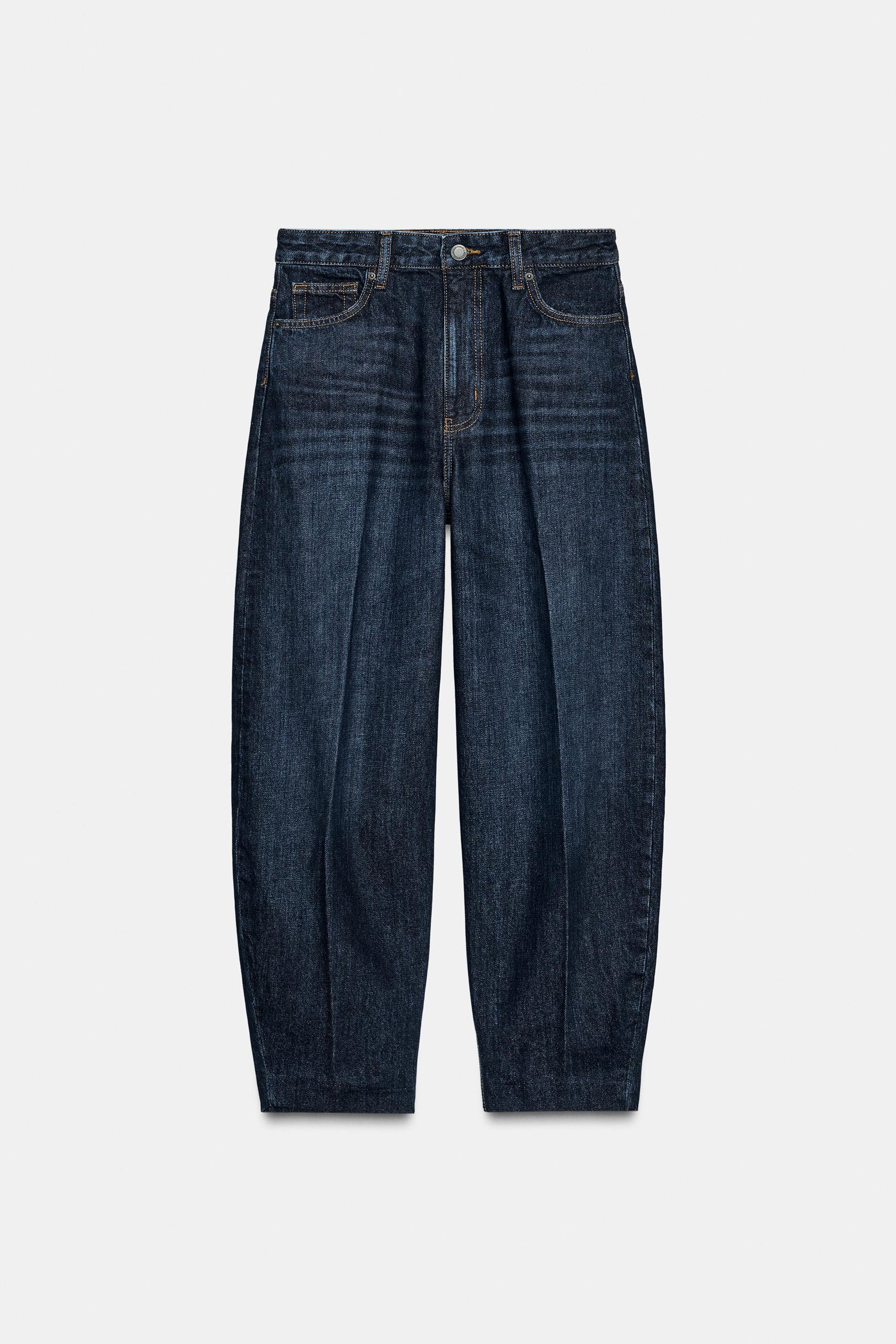 Barrel High-Waist Jeans
