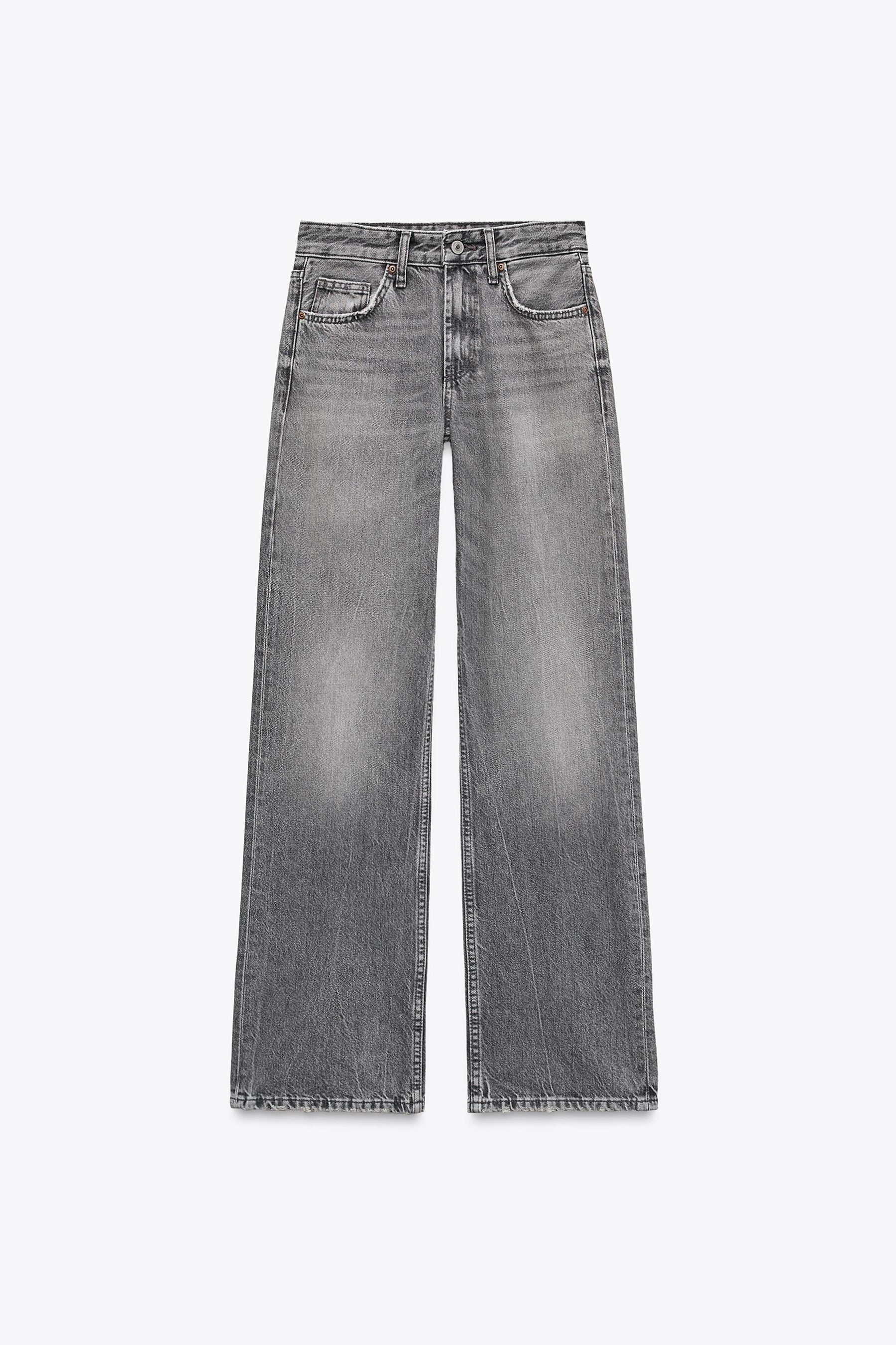 WIDE-LEG MID-RISE JEANS