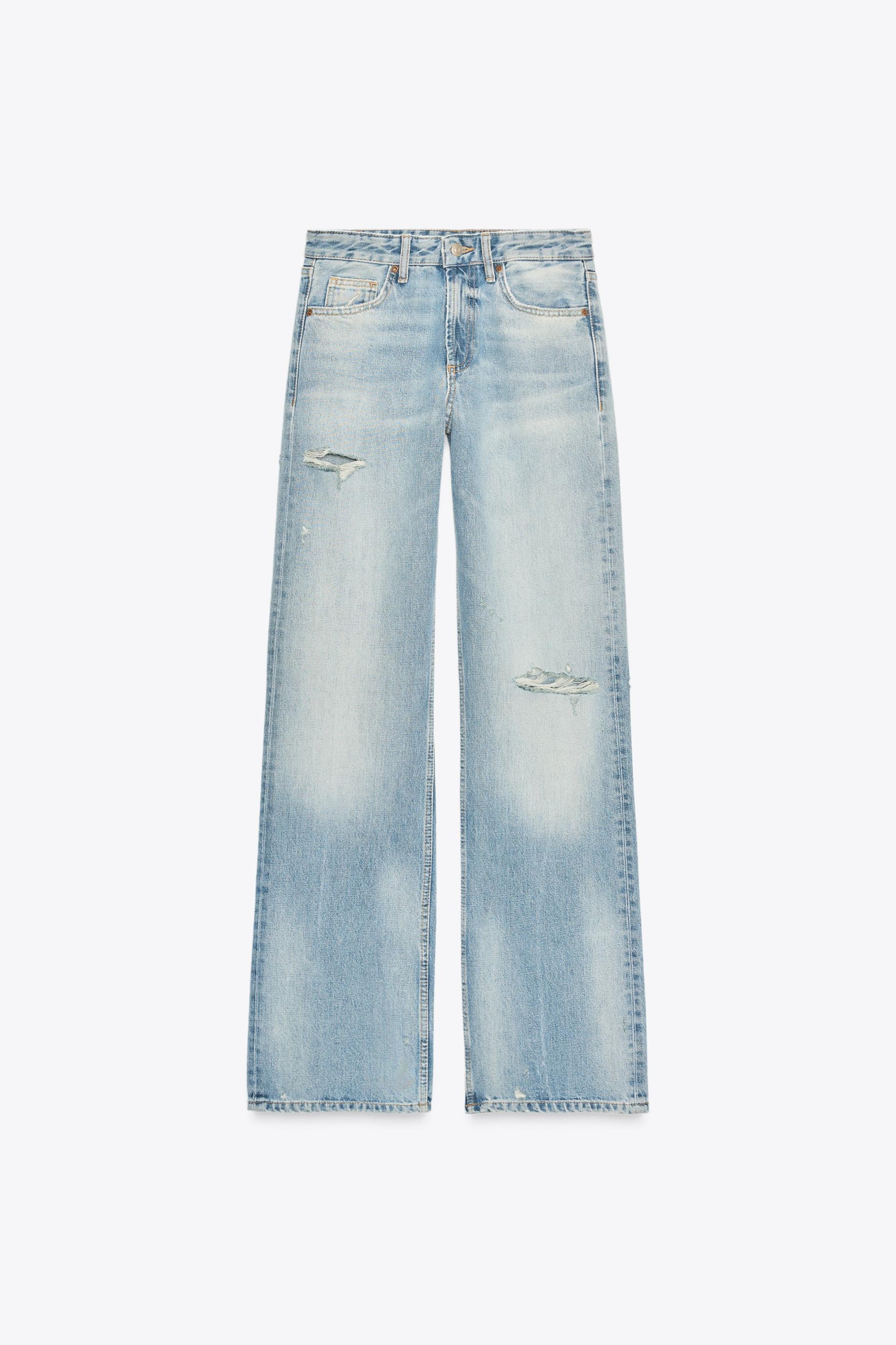 WIDE-LEG MID-WAIST JEANS